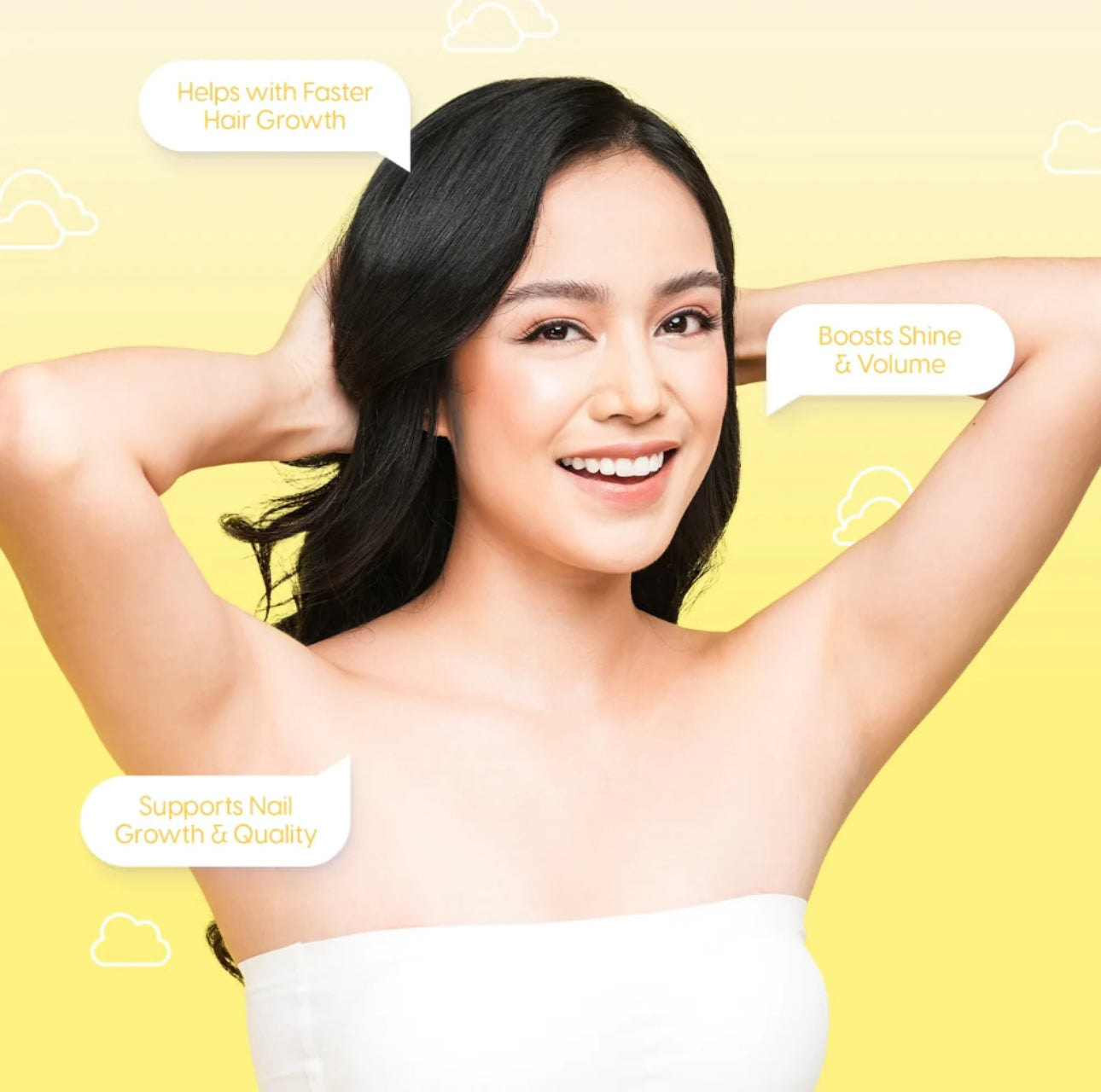 Vita Bears - HAIR VITAMINS ( yellow )