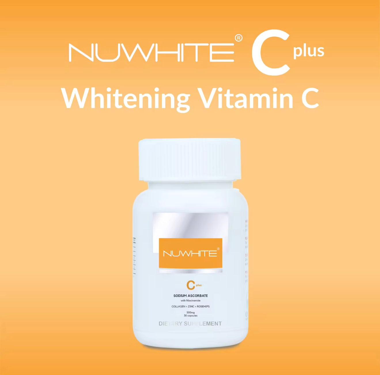 NUWHITE - Whitening Vitamin C - 30 capsule