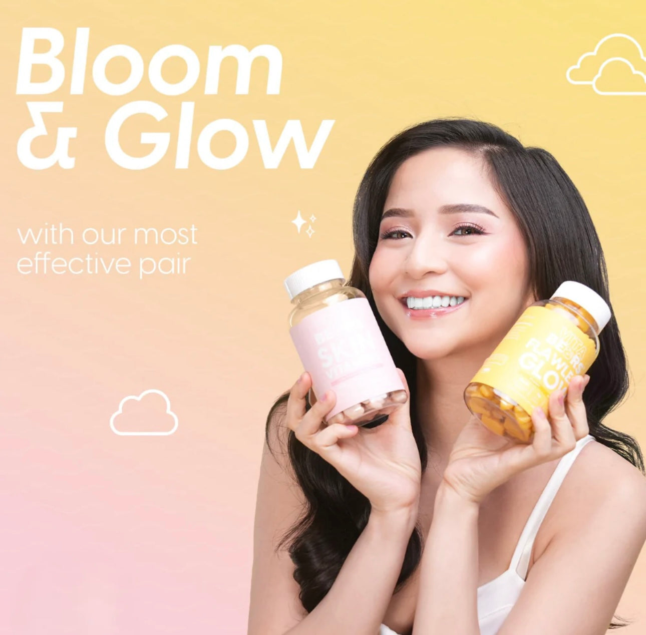 Vita Bears - HAIR VITAMINS ( yellow )