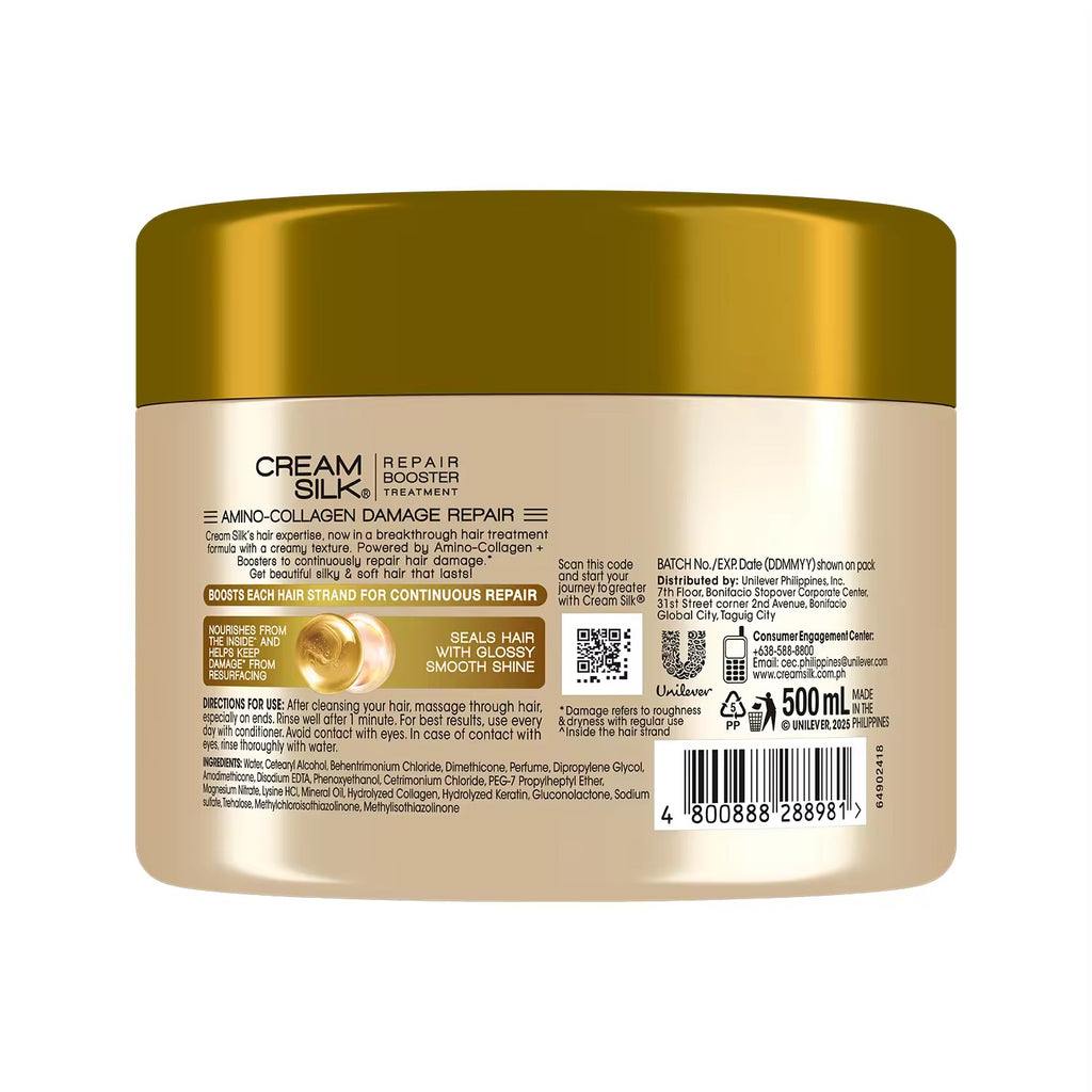 CreamSilk - Repair Booster Treatment “AMINO - COLLAGEN” Damage Repair 500ml