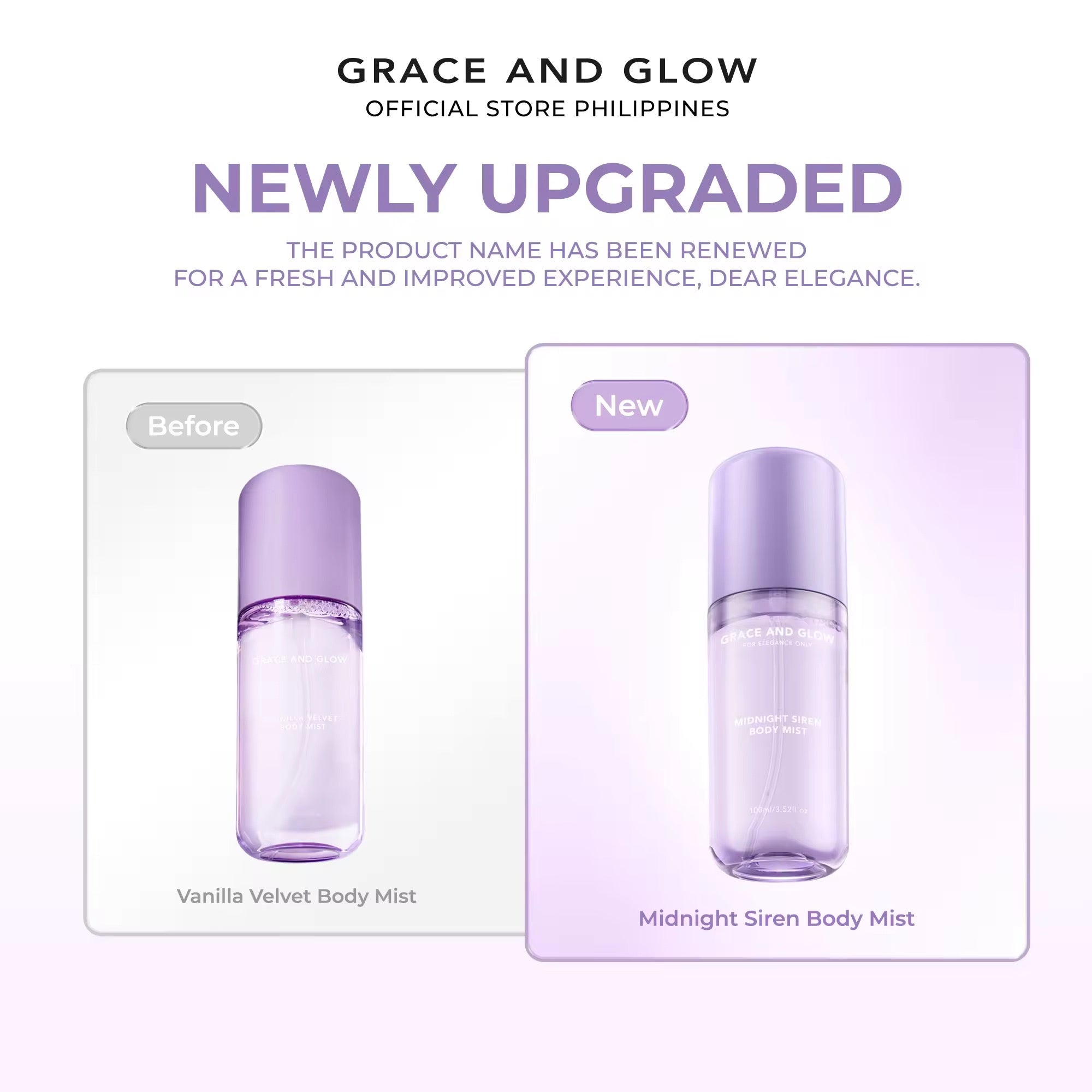 Grace & Glow - Midnight Siren Body Mist 100ml