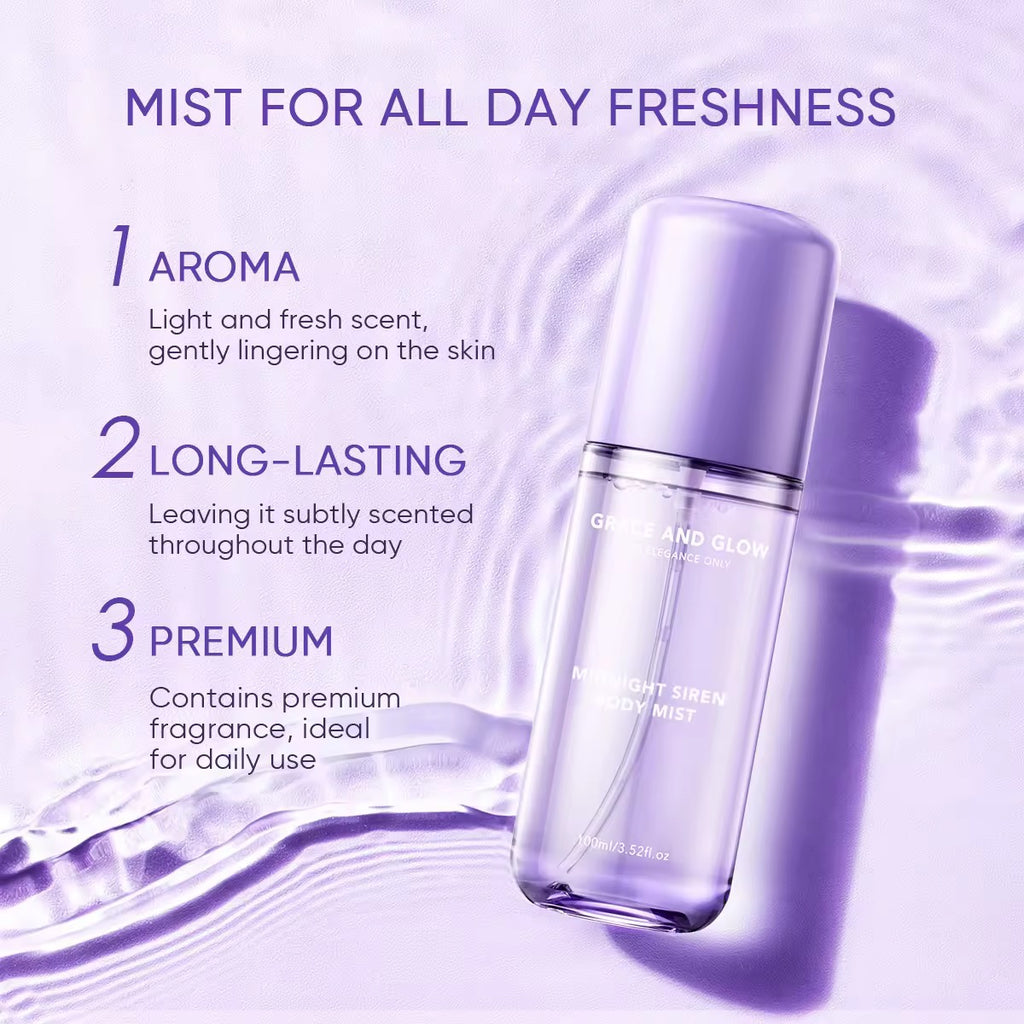 Grace & Glow - Midnight Siren Body Mist 100ml