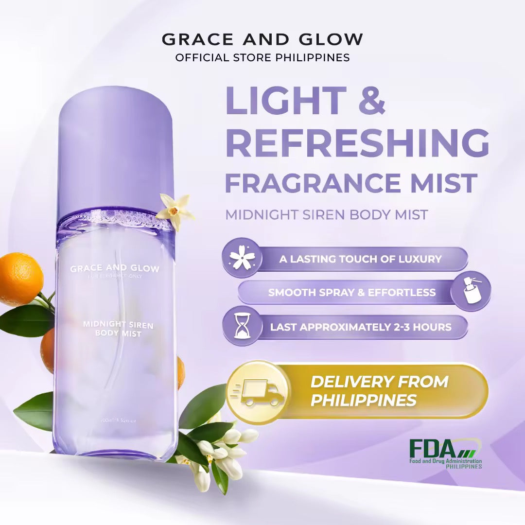 Grace & Glow - Midnight Siren Body Mist 100ml