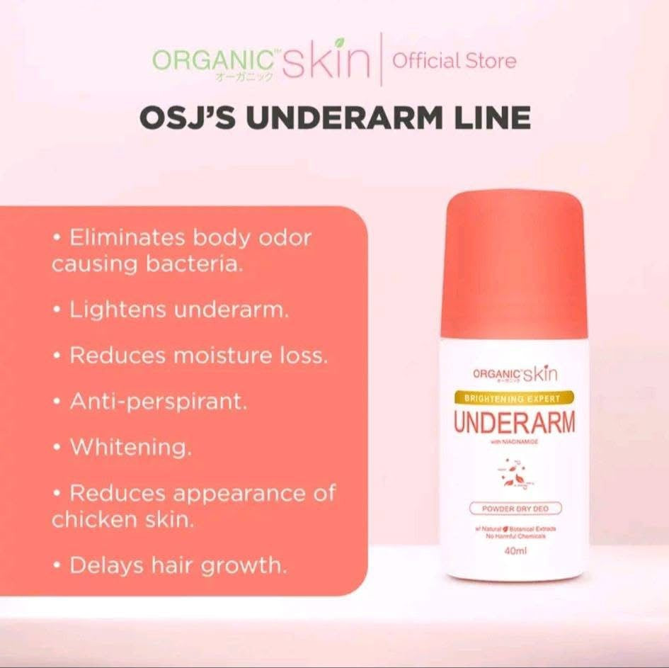 Organic Skin - Underarm Power Dry Deo 40 ml