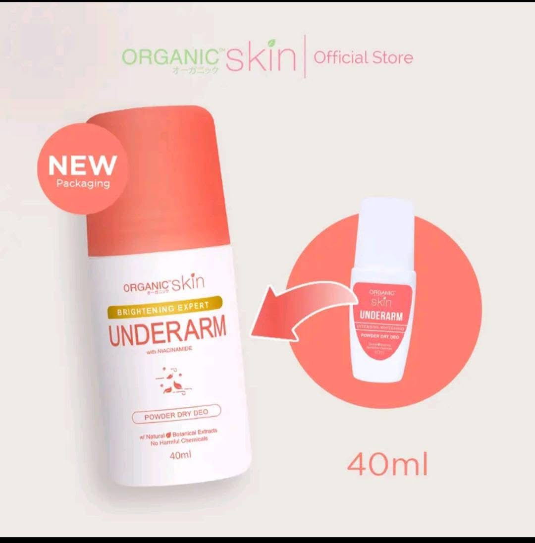 Organic Skin - Underarm Power Dry Deo 40 ml