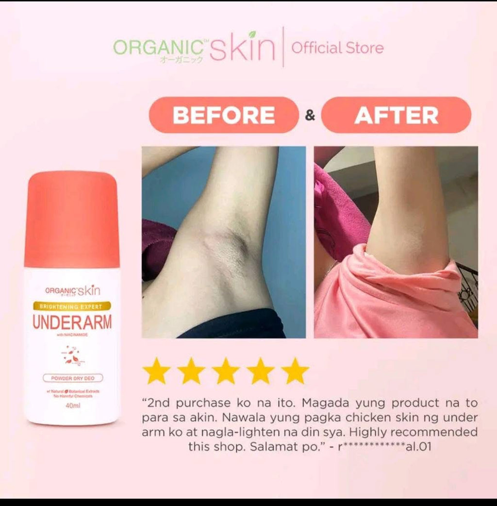 Organic Skin - Underarm Power Dry Deo 40 ml