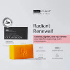 Dermo Republiq Dermobody -  Kojic Acid + Dipalmitate + Glutathione + Alpha Arbutin Whitening Soap 135g