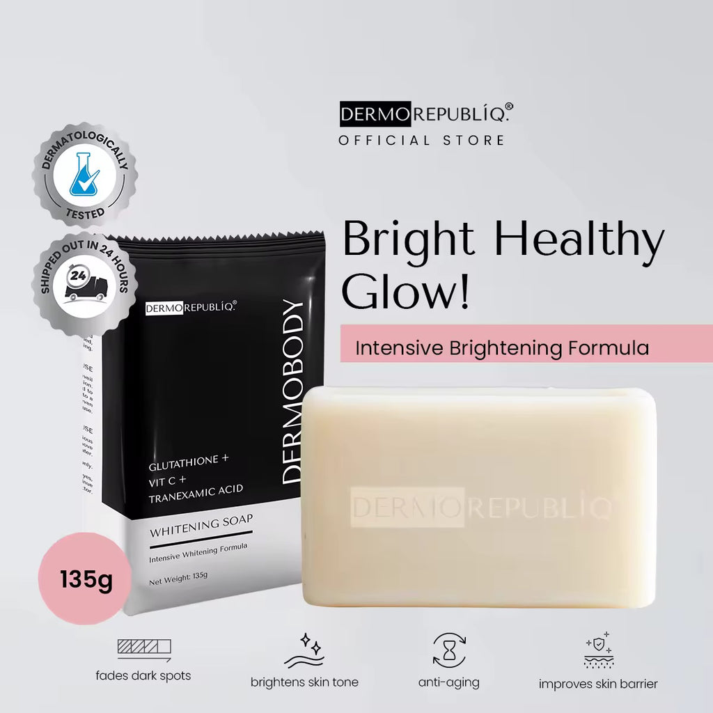 Dermo Republiq Dermobody - Glutathione + Vit.C + Tranexamic Acid Whitening Soap 135g