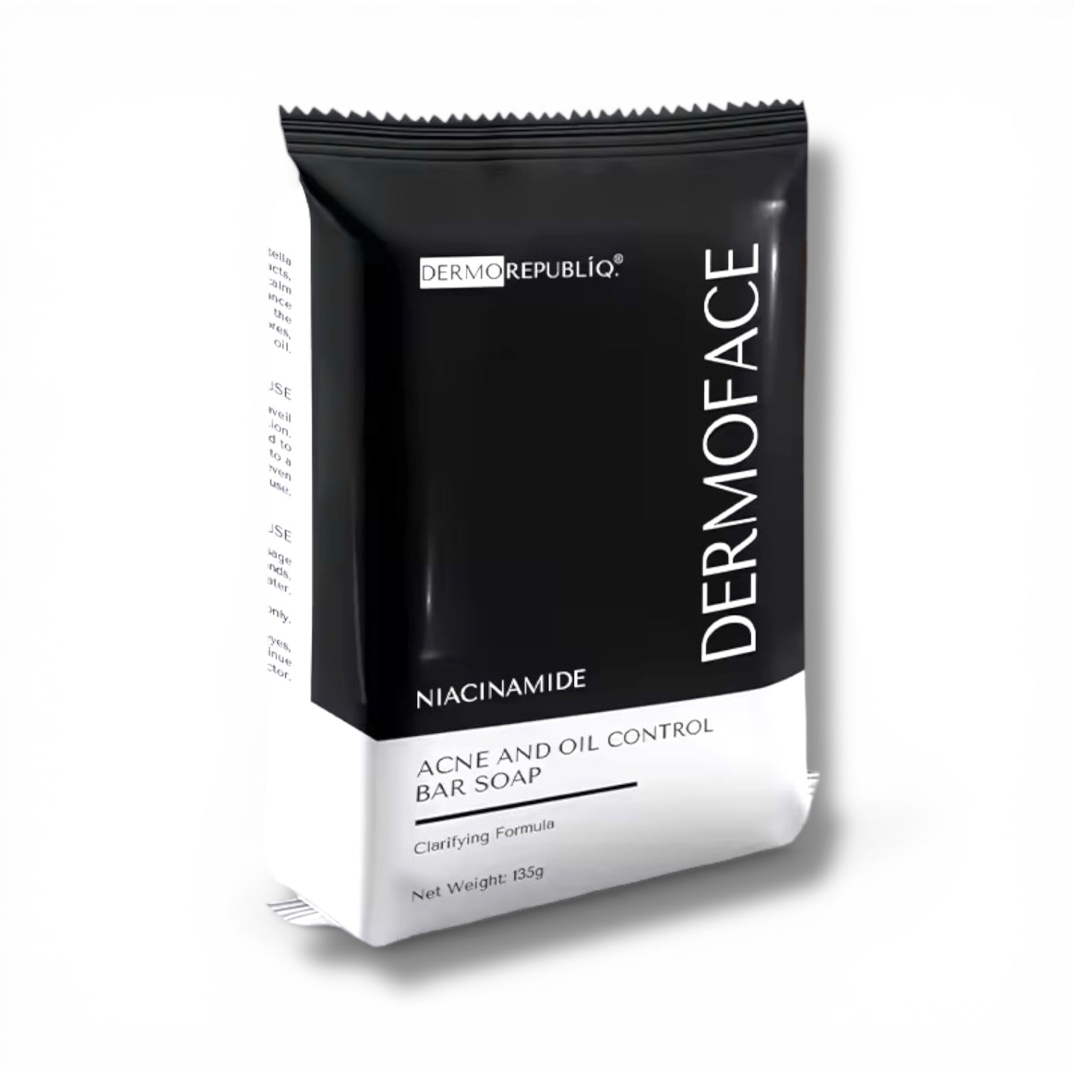Dermo Republiq Dermoface - Niacinamide Acne & Oil Control Bar Soap 135g