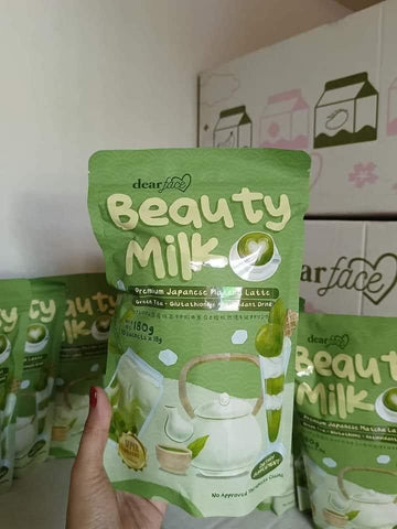 Dear Face - Beauty Milk - Premium Japanese MATCHA Latte 180g