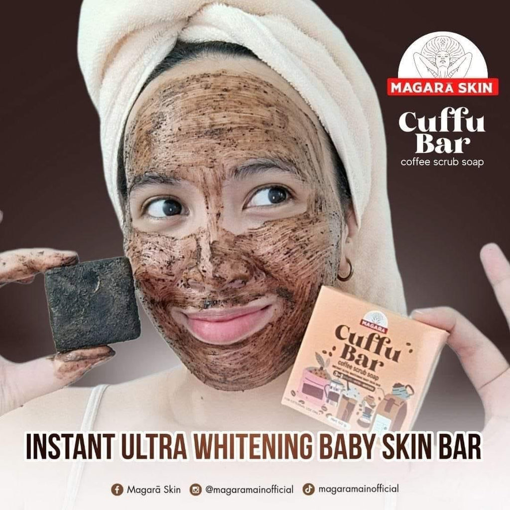 Magara Skin - CUFFU BAR Coffee Scrub Soap 60g