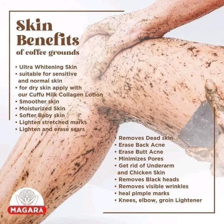 Magara Skin - CUFFU BAR Coffee Scrub Soap 60g