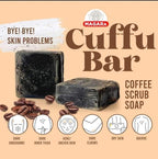 Magara Skin - CUFFU BAR Coffee Scrub Soap 60g