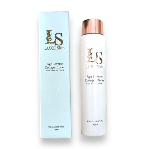 Luxe Skin - Age Reverse Collagen TONER with Snail Extract 120ml