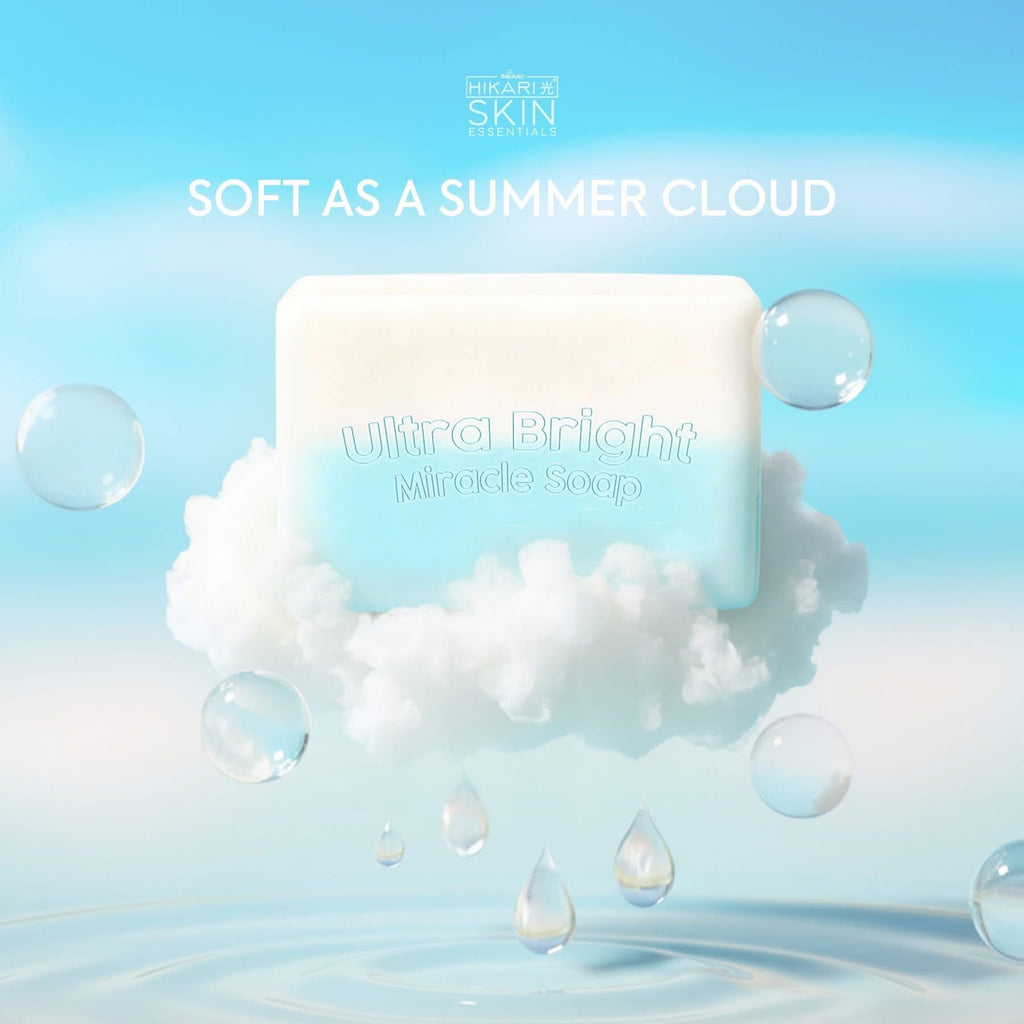 Hikari Skin Essentials Ultra Bright Miracle Soap 5x75g