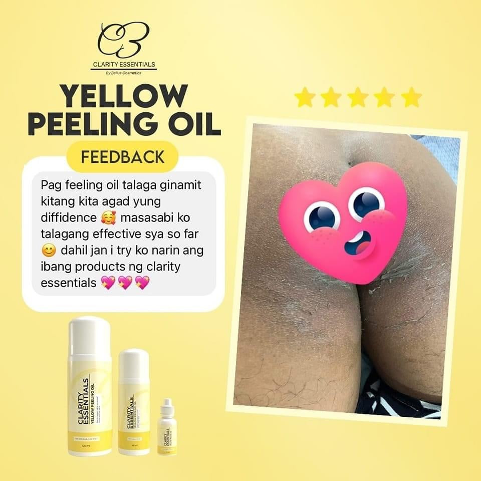Clarity Essentials - Yellow Peeling Oil 120 ML