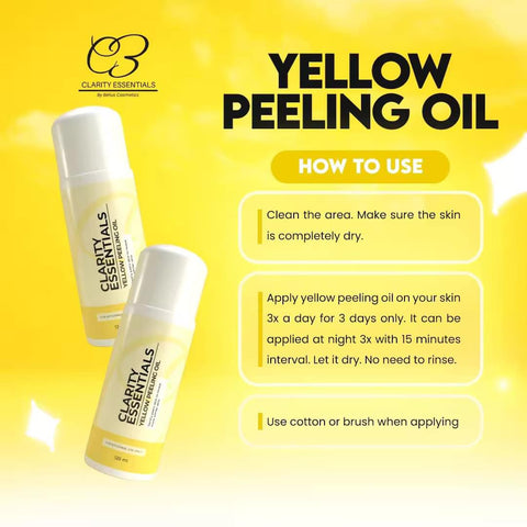 Clarity Essentials - Yellow Peeling Oil 120 ML