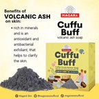 Mağara - CUFFU BUFF Volcanic Ash Soap 60 g ( Yellow )