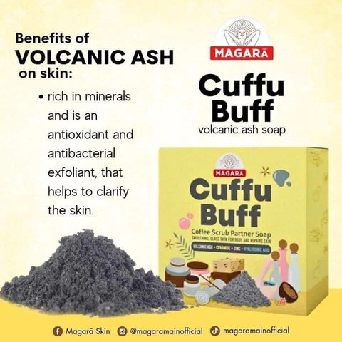 Mağara - CUFFU BUFF Volcanic Ash Soap 60 g ( Yellow )