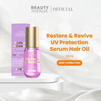 Luxe Organix - RESTORE & REVIVE -  UV Protection Deep Hydration Seum Hair Oil 60ml