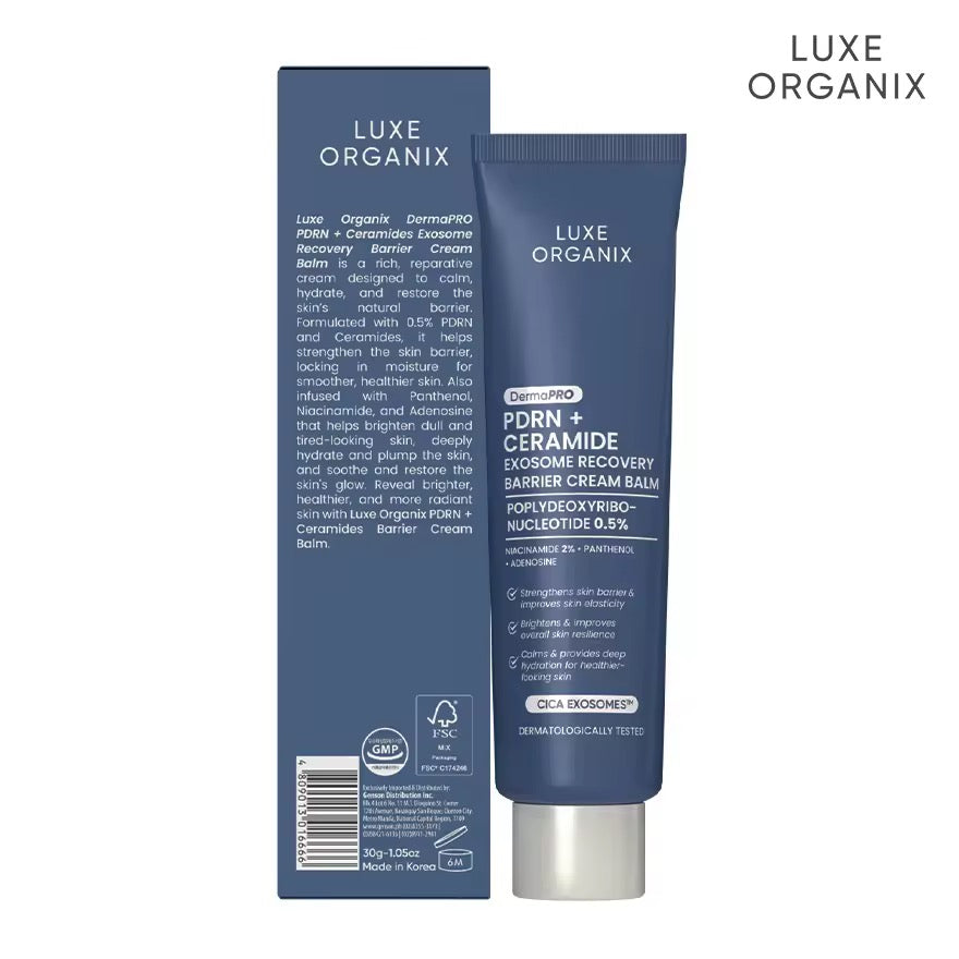 Luxe Organix - PDRN+Ceramides Exosome Recovery Barrier Cream Balm 30g