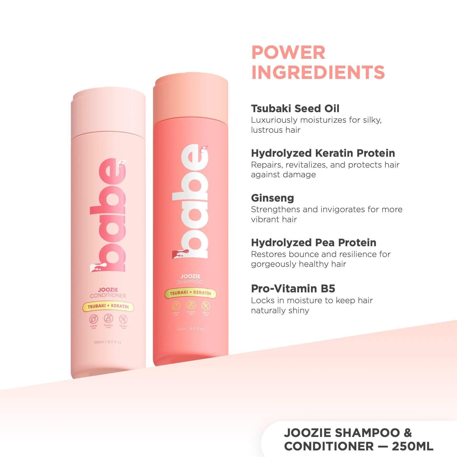 Babe Formula - “JOOZIE” Tsubaki + Keratin 250 ml