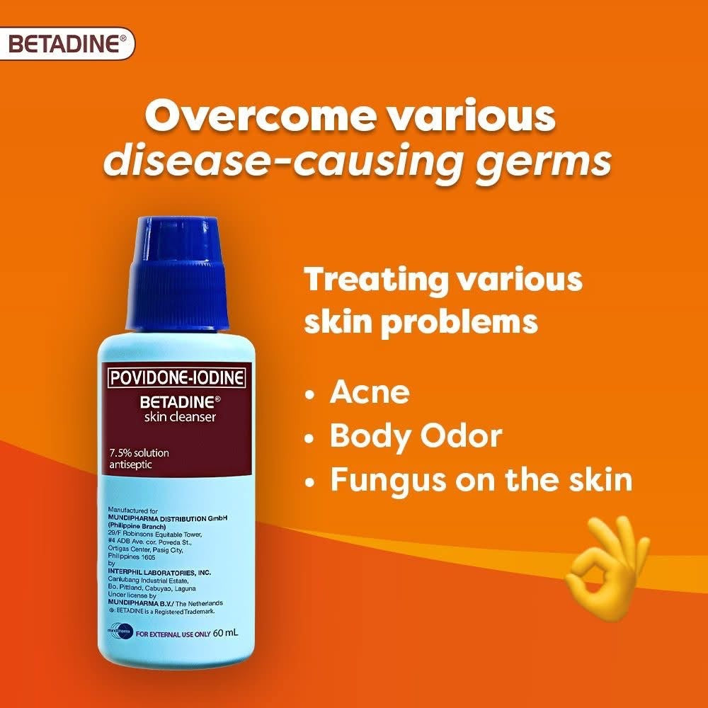 Betadine - SKIN CLEANSER 120 ml