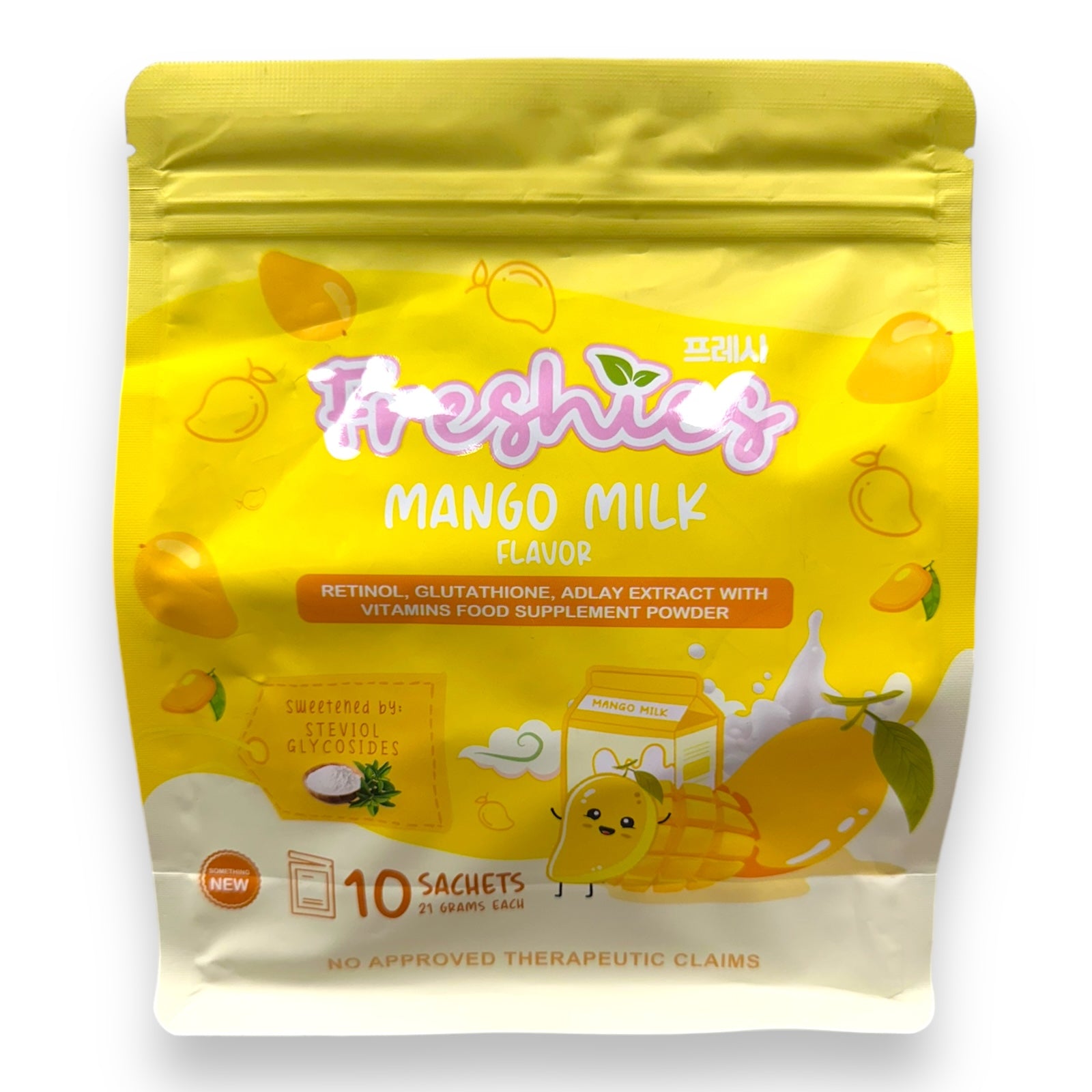 Freshies - MANGO MILK flavor - 10 sachet x 21g