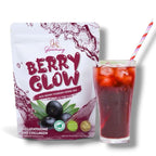 Glowming - “BERRY GLOW” - Açaí Berry Powder Drink Mix 10 x 20g