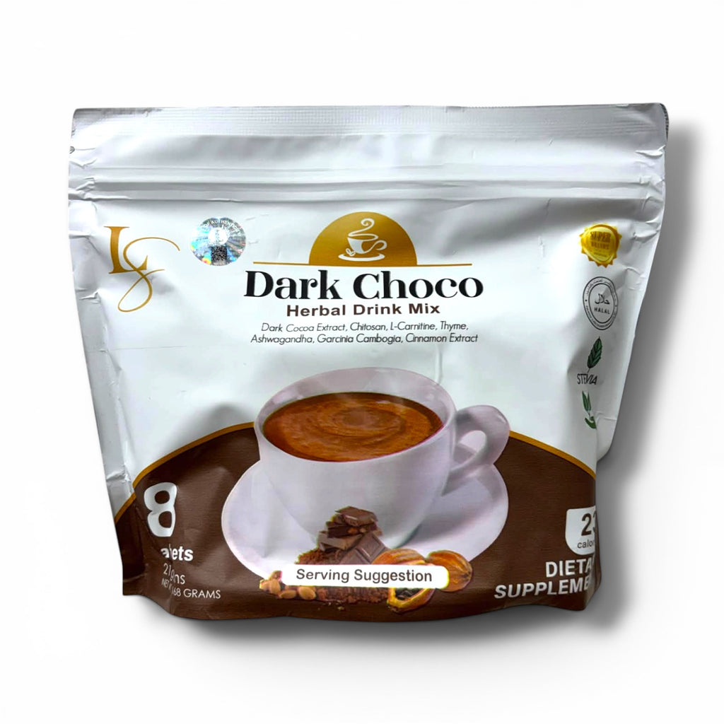 Luxe Slim - Dark Choco - Chocolate Drink 21g x 8