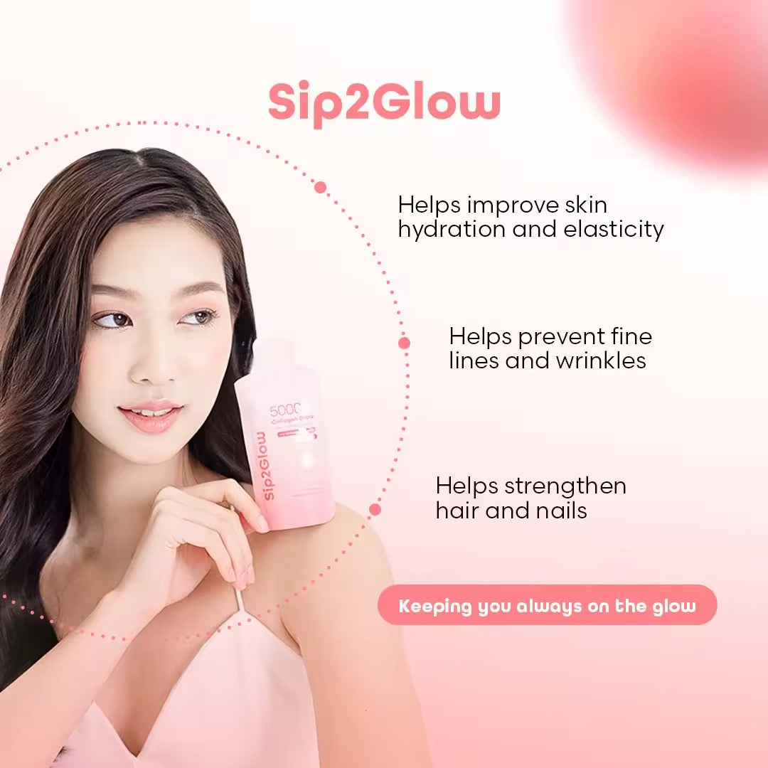 SIP2GLOW - Advance Liquid Collagen 7 x 30ml