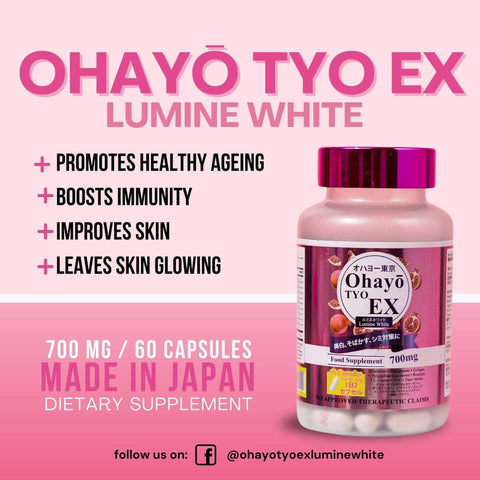 OHAYO TYO EX - Lumine White Food Supplements