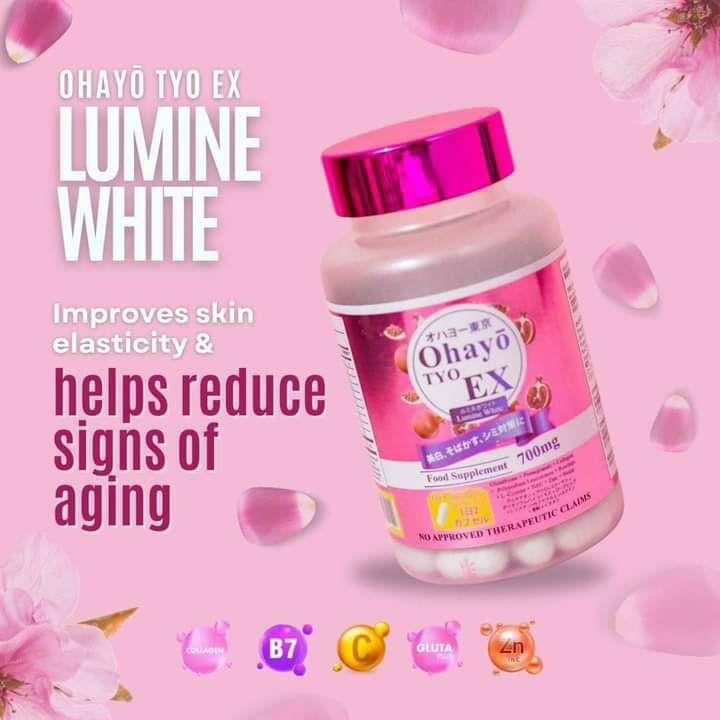 OHAYO TYO EX - Lumine White Food Supplements My Care Kits OHAYO TYO EX - Lumine White Food Supplements My Care Kits