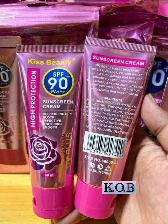 Kiss Beauty - Sunscreen Cream SPF 90+ PA+++  60 ml