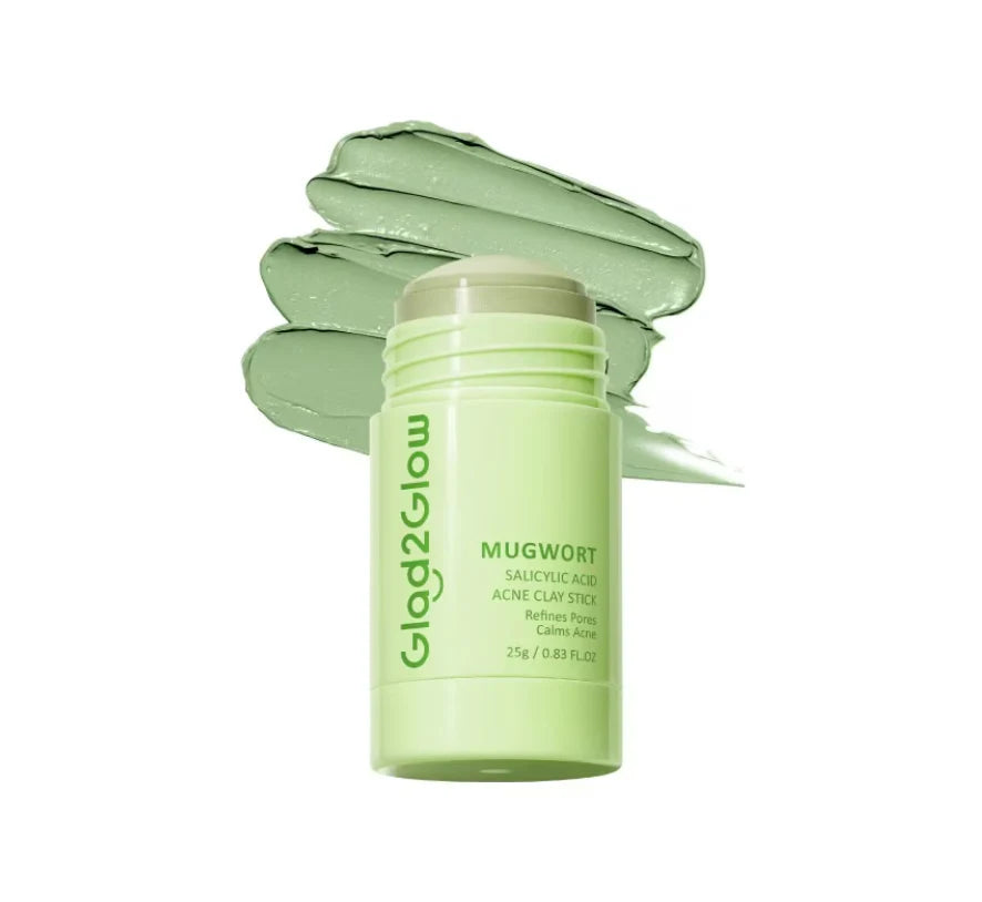 Glad2Glow - MUGWORT Salicylic Acid Acne Clay Stick 25g
