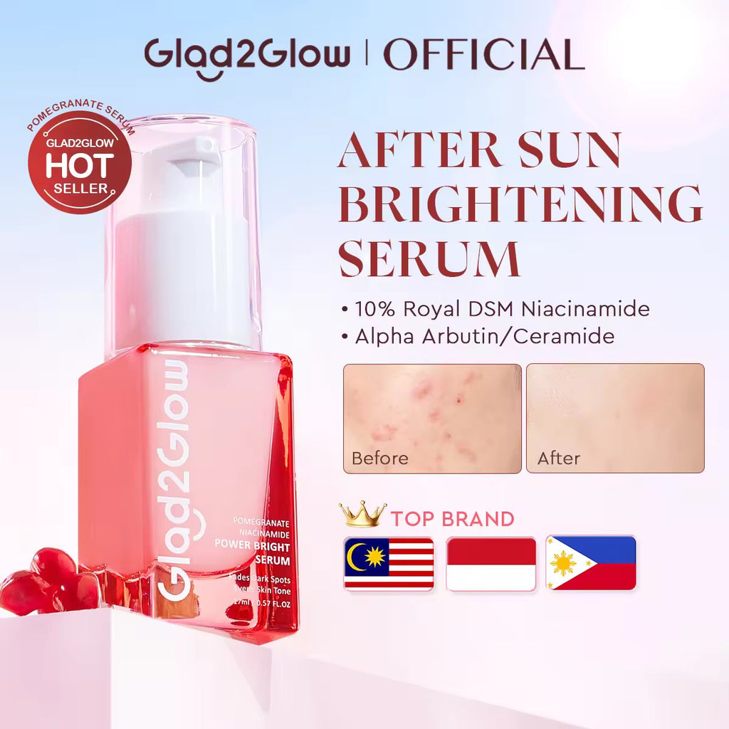 Glad2Glow - Pomegranate Niacinamide Power Bright Serum 17 ml