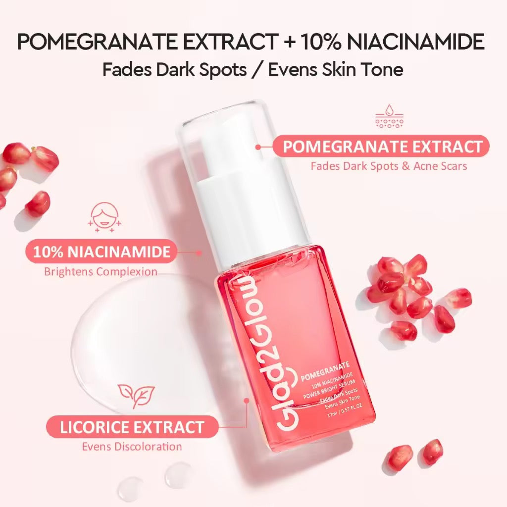 Glad2Glow - Pomegranate Niacinamide Power Bright Serum 17 ml