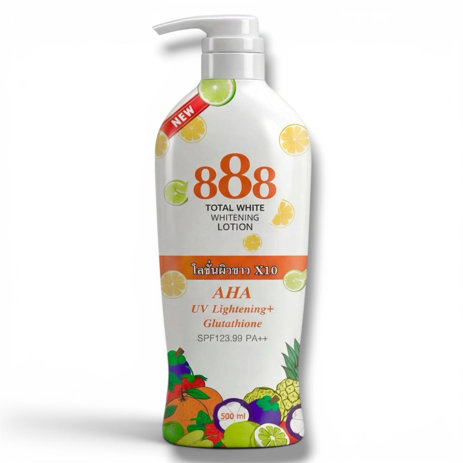 888 - Total White Whitening Lotion SPF 123.99 PA+++ 500 ml
