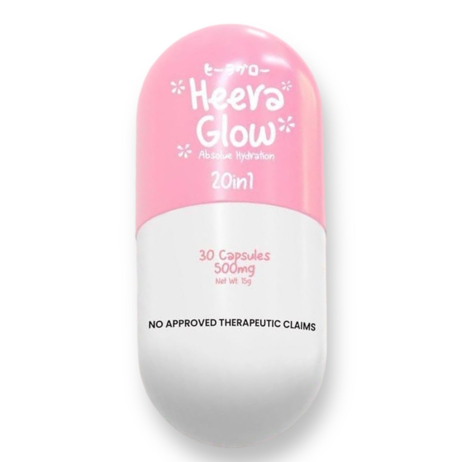 Heera Glow - Absolute Hydration 20 in 1 - 60 Capsule ( Bottle )