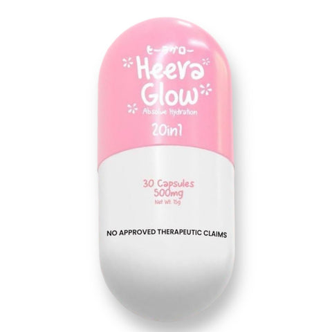 Heera Glow - Absolute Hydration 20 in 1 - 60 Capsule ( Bottle )