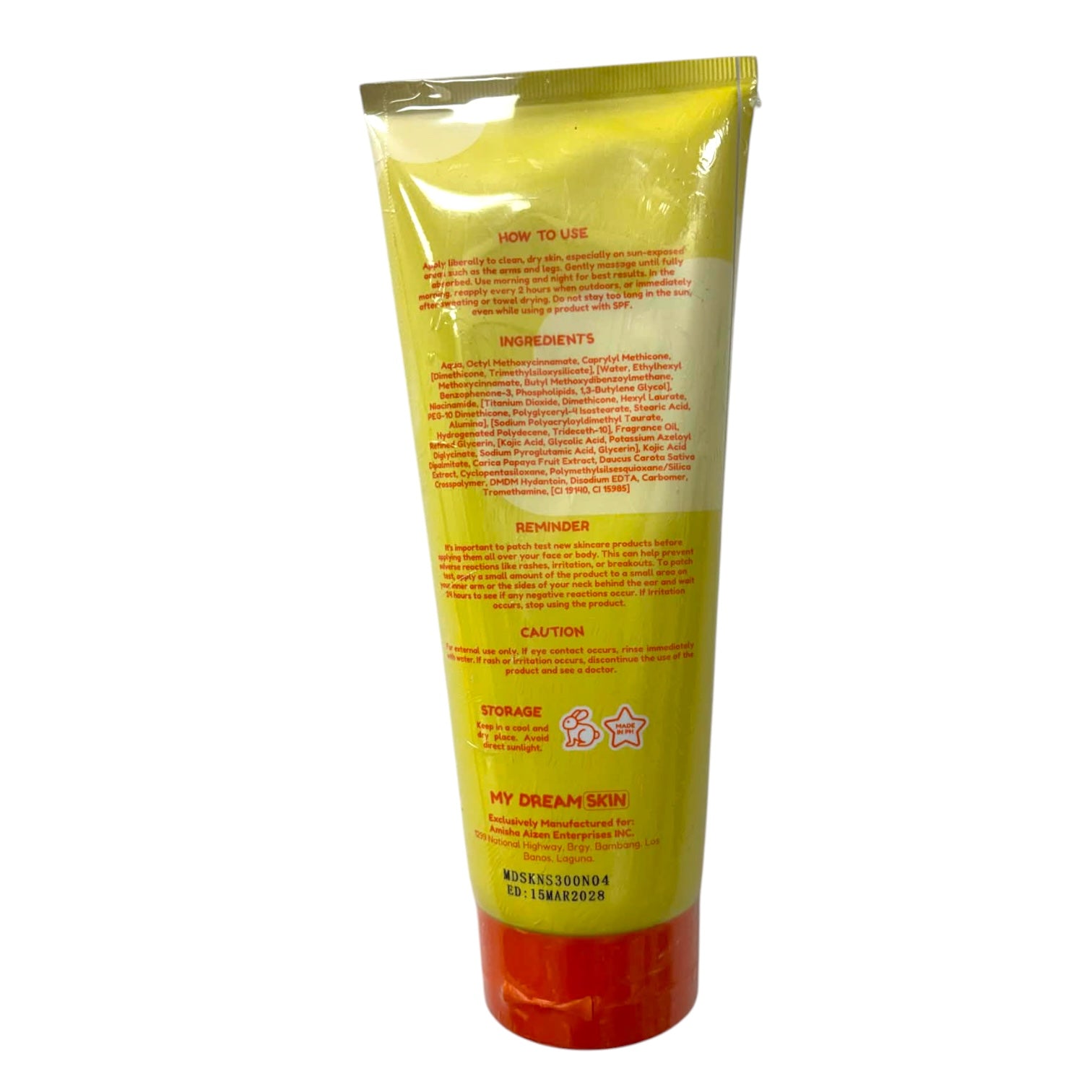 My Dream Skin - Kojic Niacinamide Lightening & Brightening  Serum Lotoon 3% Niacinamide - SPF 30 Pa+++ 300 ml -  SERUM LOTION