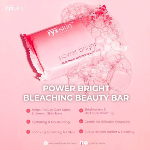 Ryx Skin - Power Bright Bleaching Whipped Beauty Bar - 5 x 70g