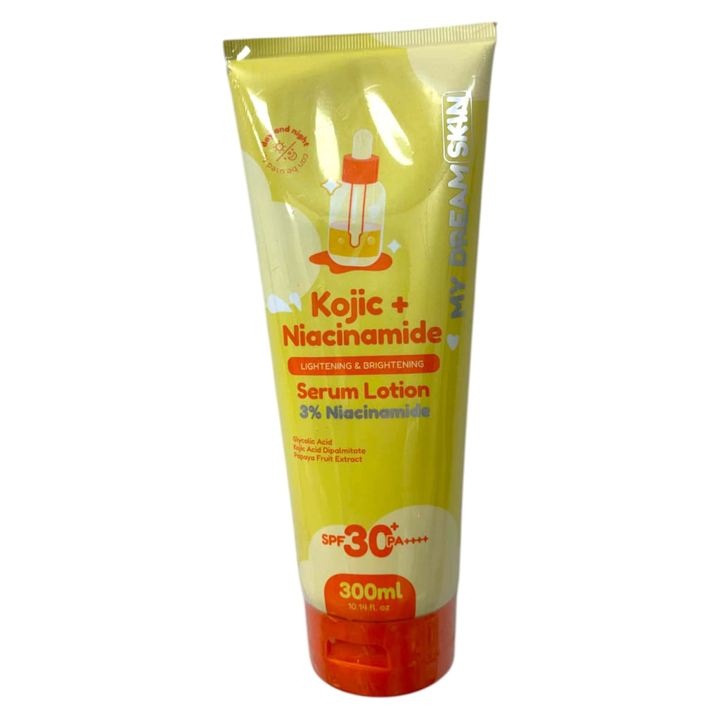 My Dream Skin - Kojic Niacinamide Lightening & Brightening  Serum Lotoon 3% Niacinamide - SPF 30 Pa+++ 300 ml -  SERUM LOTION