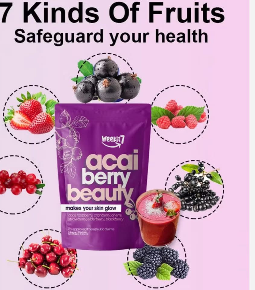 Weekit7 Acai Berry Beauty -  7 Sachets 35grams