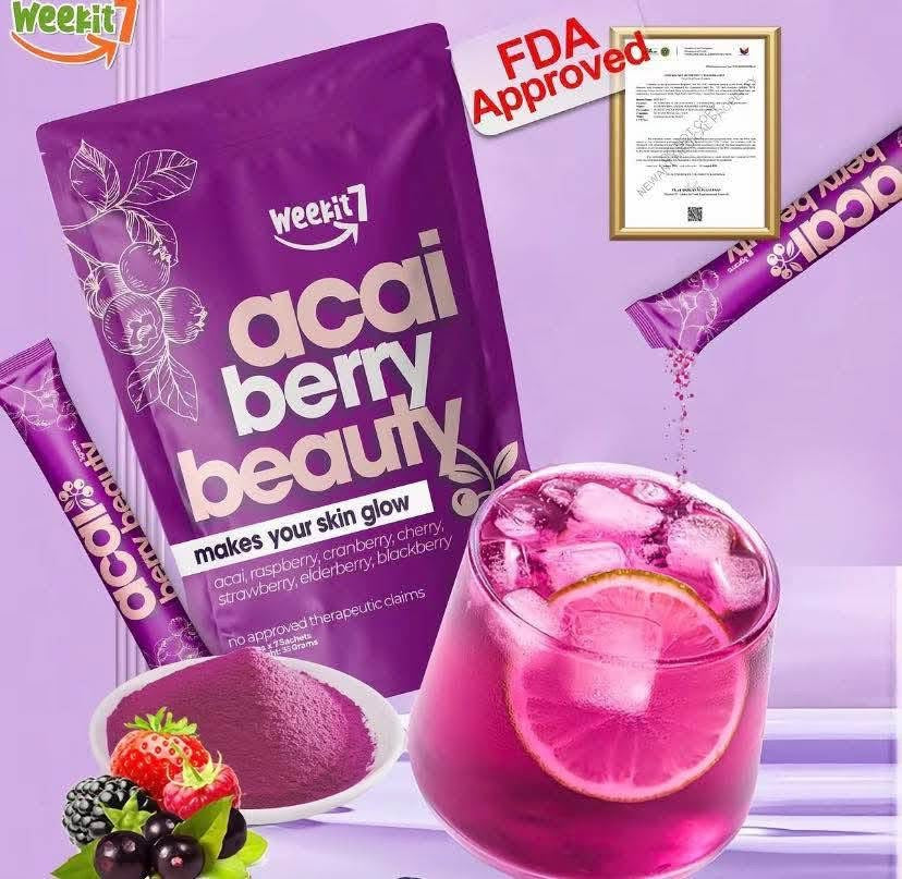 Weekit7 Acai Berry Beauty -  7 Sachets 35grams