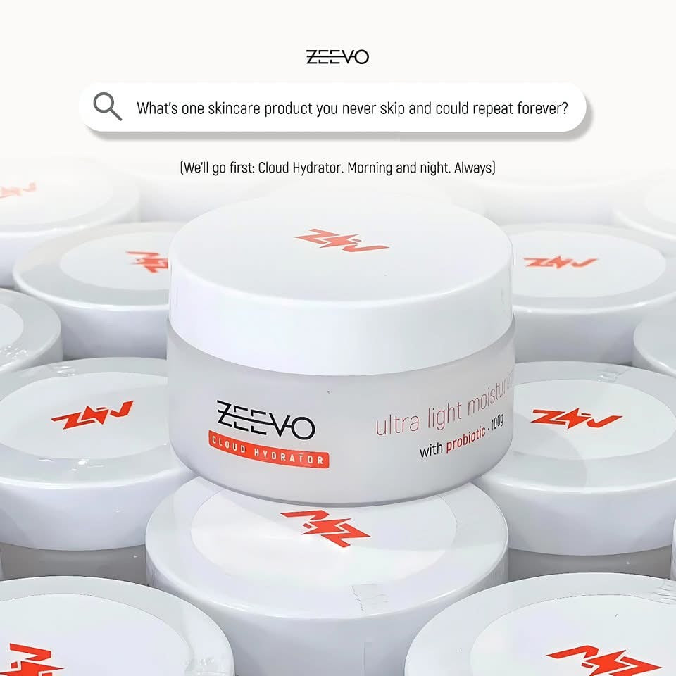 Zeevo Cloud Hydrator Ultra Light Moisturizer w/ Probiotic 100g