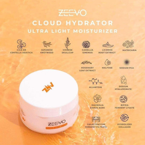 Zeevo Cloud Hydrator Ultra Light Moisturizer w/ Probiotic 100g