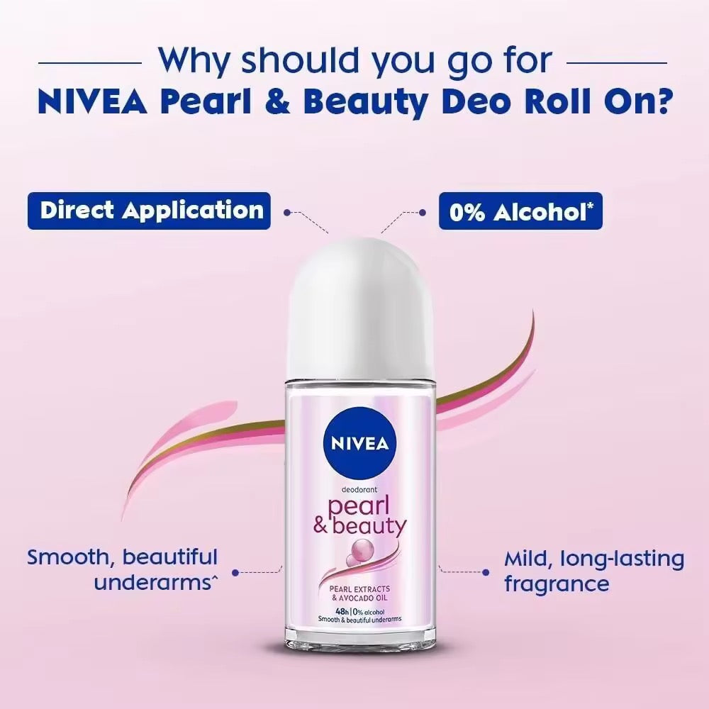 Nivea - Pearl & Beauty Deodorant 50ml