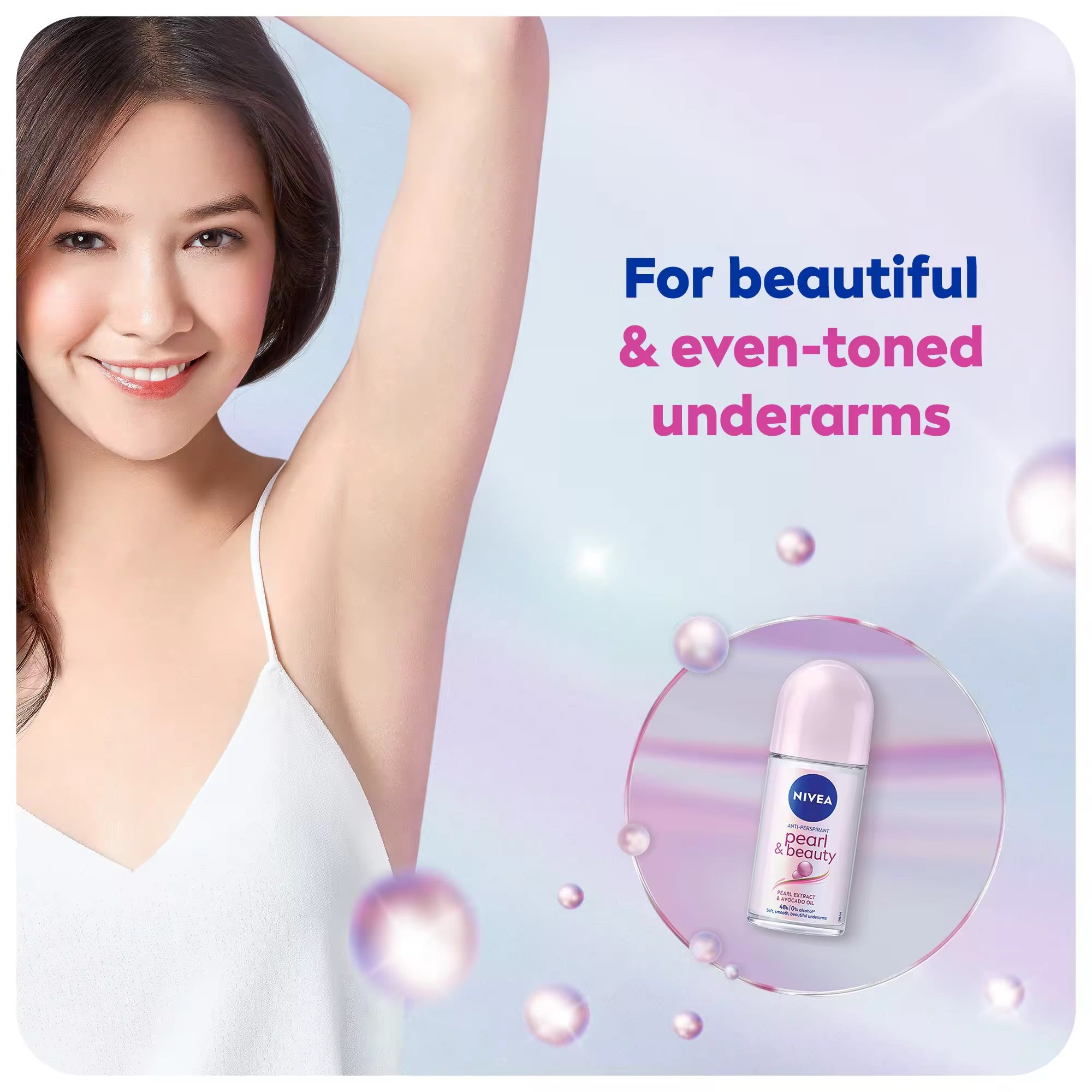 Nivea - Pearl & Beauty Deodorant 50ml