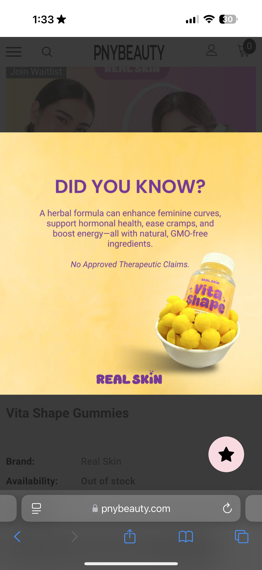 REAL SKIN - VITA SHAPE - 60 gummies